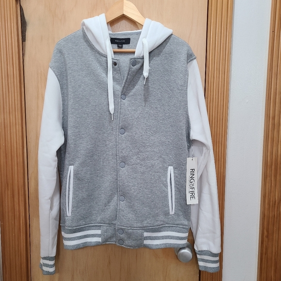 ring of fire varsity jacket